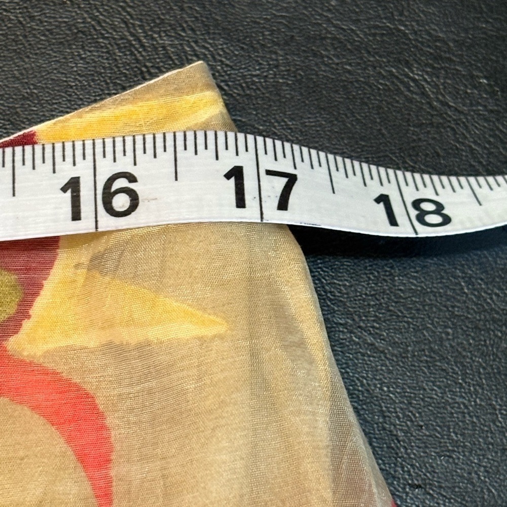 Nic & Zoe 12 SUNFLOWER Skirt Lightweight Tencel Blend Lined - Picture 7 of 9